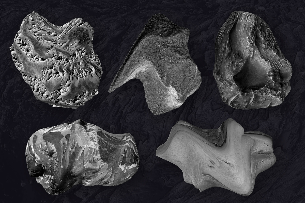 Dimension: 30 Abstract 3D Shapes, a Texture Graphic by Chroma Supply (Photo 9 of 13)