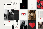 Love Social Media Templates CANVA, a Templates & Theme by Paper Flowers Studio (Thumbnail 3 of 6)