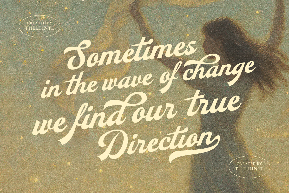 Auskey - Stylish Bold Script, a Script Font by Bale Type (Photo 3 of 9)