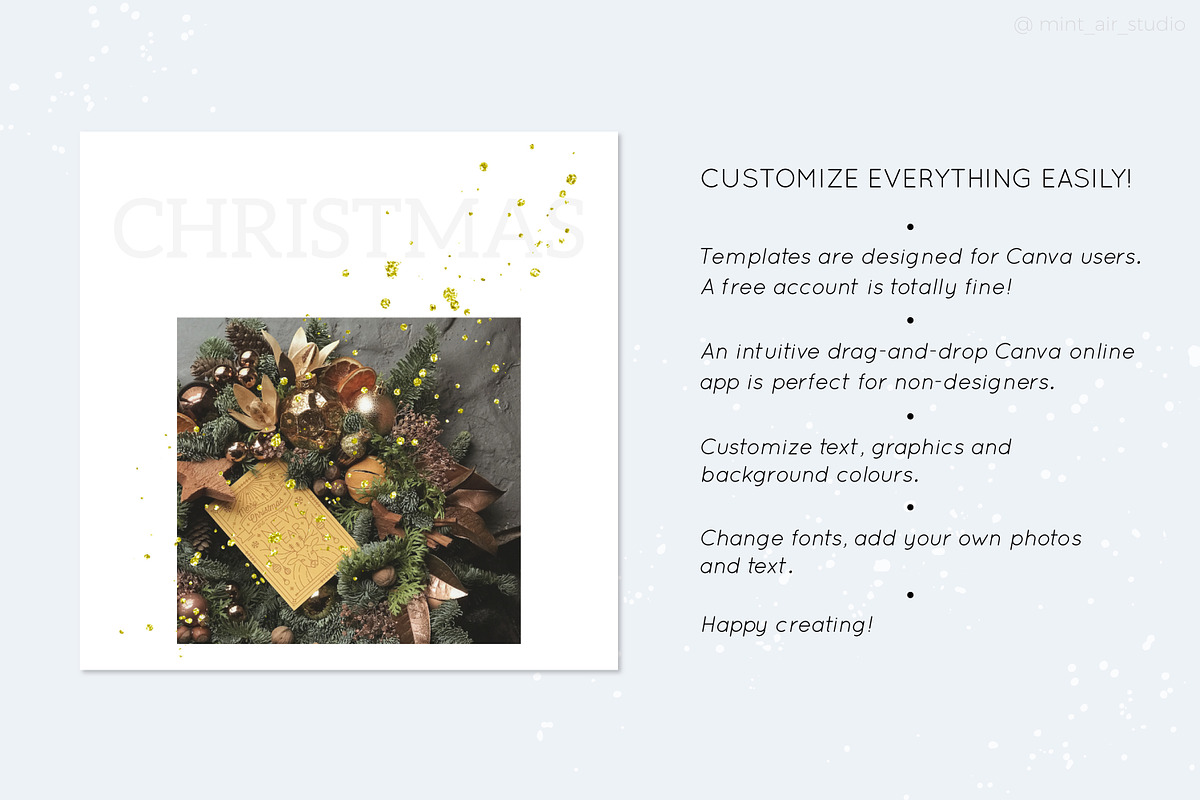 Advent Calendar for Instagram, a Social Media Template by Mint Air Studio (Photo 5 of 8)