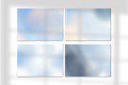 17+ Blue Gradient Backgrounds, a Background Graphic by The Journey Atelier (Thumbnail 7 of 7)