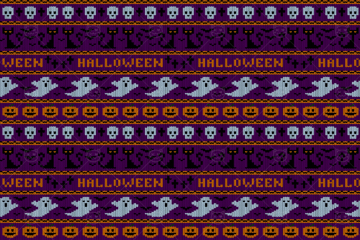Halloween Pattern, a Pattern Graphic by kotoffei (Photo 2 of 2)