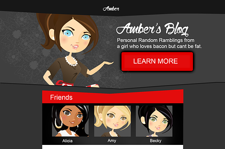 Wordpress PSD Template