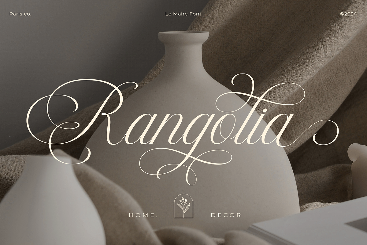 Le Maire - Modern Cursive Script, a Script Font by Pixesia Studio (Photo 4 of 11)