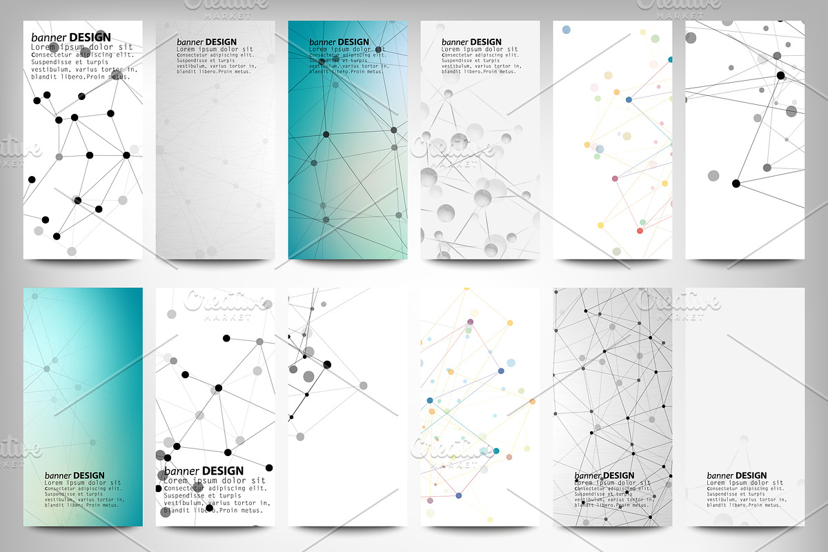 Molecular Bundle + BONUS, a Decorative Illustration by VectorShop (Photo 3 of 11)