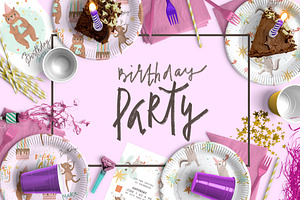 Birthday Clipart, Cards