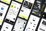 Filllo Parking Space Booking App UI, an UI Kit Template by floxui (Thumbnail 4 of 8)