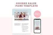 Pastel Course Sales Templates, a WordPress Template by ltsdesigns (Thumbnail 1 of 4)