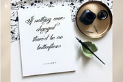 Katarina Delvor | Modern Calligraphy, a Script Font by gracetype_studio (Thumbnail 12 of 15)