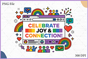 Rainbow Browser Window Ui Vector PNG, an Object Illustration by Gfx Expert Team (Thumbnail 1 of 3)