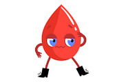 Blood Drop Characters Clipart Medic, a Healthcare Illustration by the_myro (Thumbnail 4 of 14)