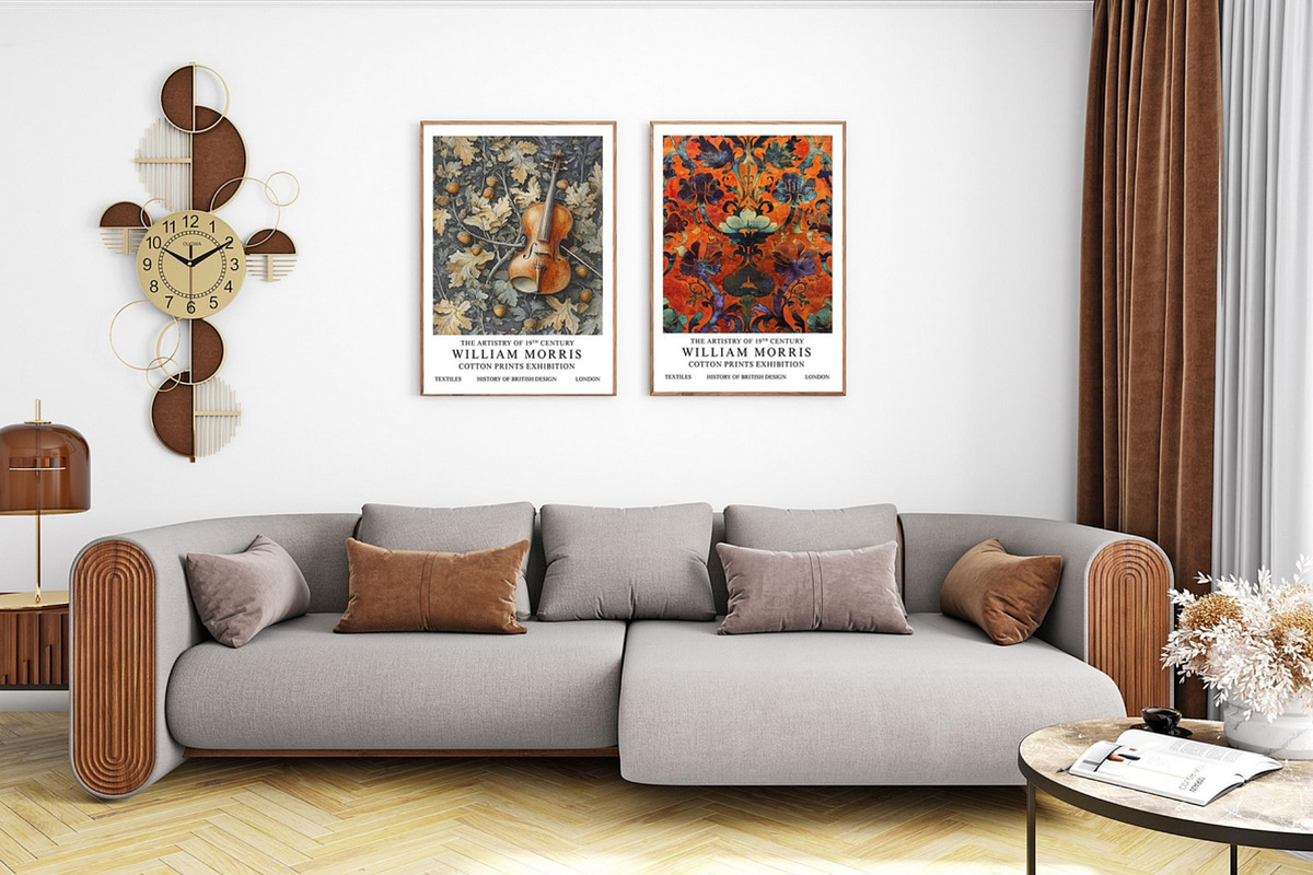 William Morris Wall Art Collection, a Decorative Illustration by PrintablesByFranklyn (Photo 9 of 10)