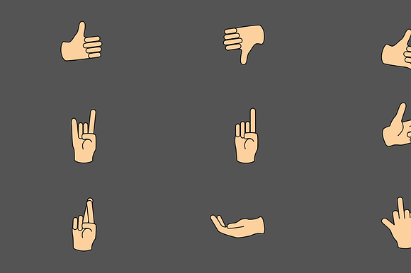 Hand Gestures Pack For After Effects preview 2