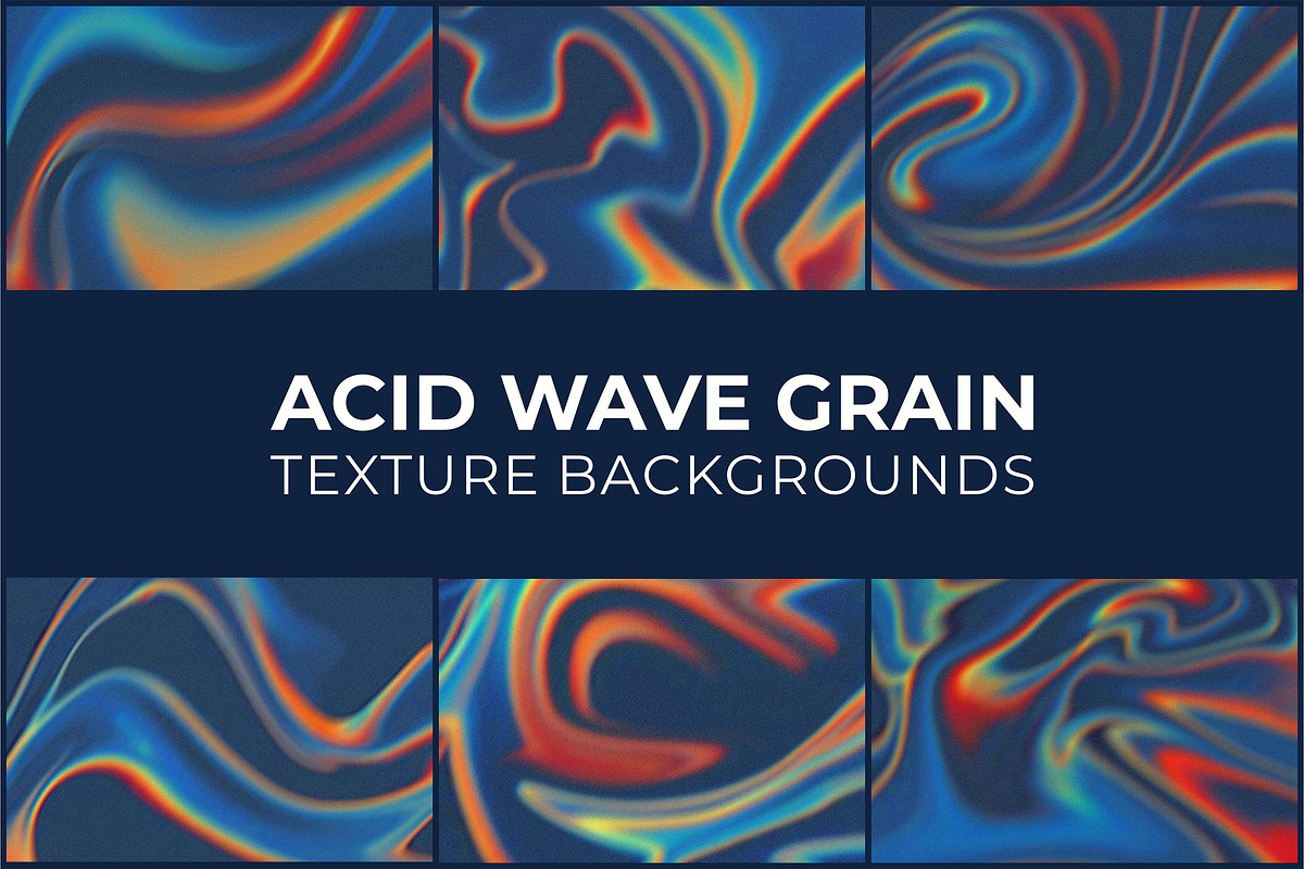 Acid Wave Grain Texture Backgrounds, a Background Graphic by Partikusi ...