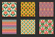 Art Nouveau Seamless Patterns, a Pattern Graphic by protabsorkar11 (Thumbnail 3 of 4)