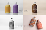 Coldbrew Bottle Mockup Set, a Cups & Container Mockup by Mirachma Project (Thumbnail 7 of 7)