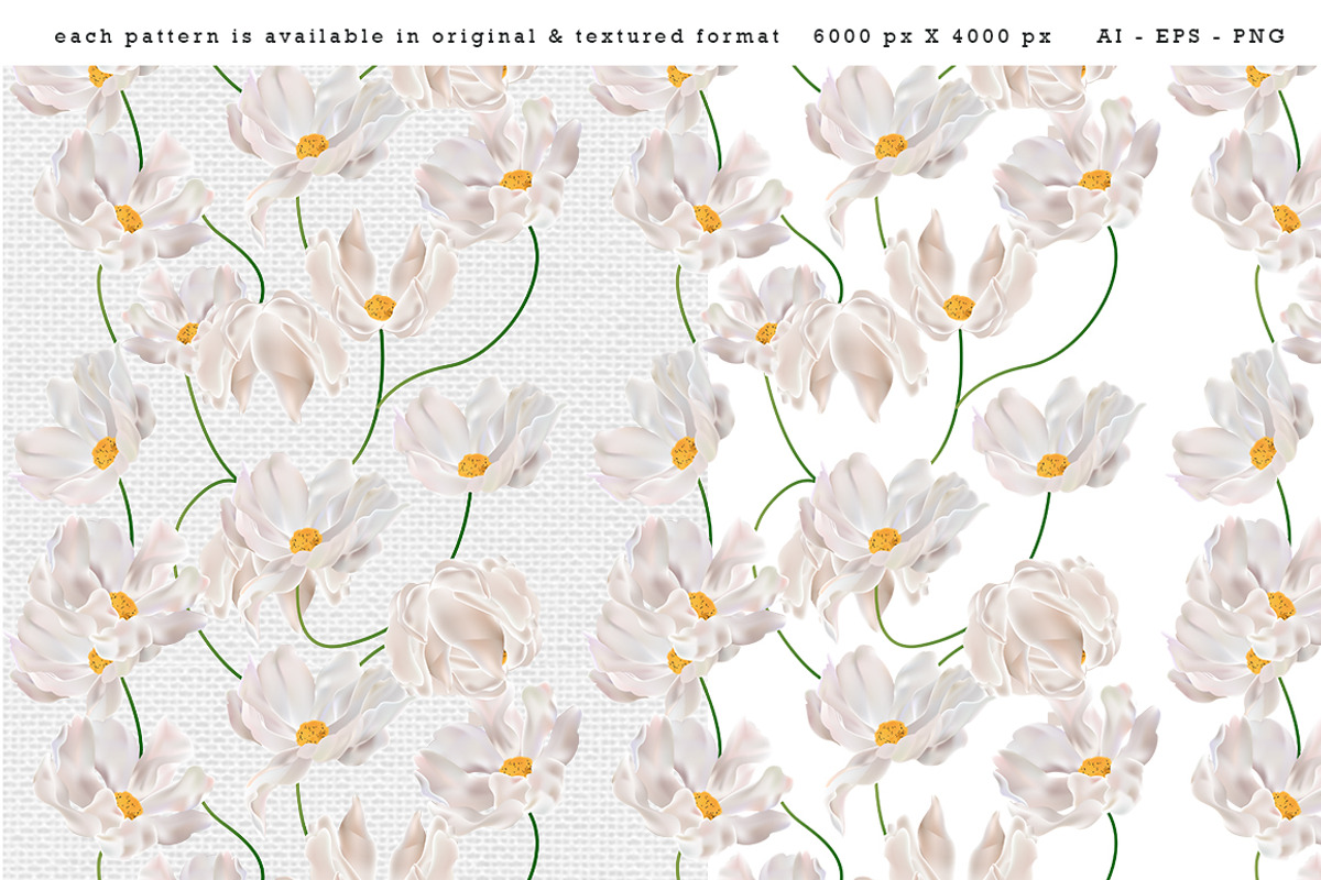 Handmade Magnolia Patterns, a Pattern Graphic by Design Unique (Photo 2 of 11)