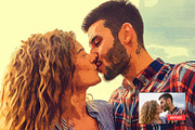 Unique Painting Photoshop Action preview 2
