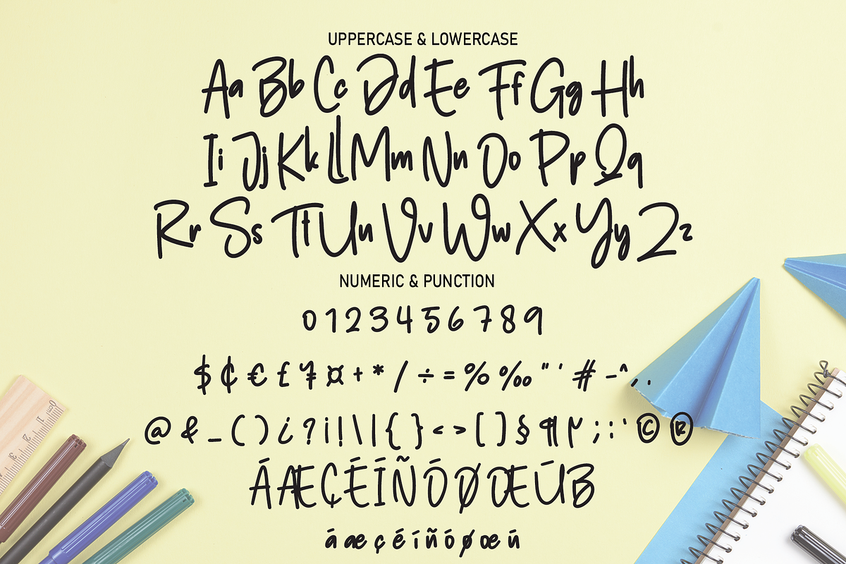 Simple Bold | Script Font, a Script Font by Scratchones (Photo 3 of 8)