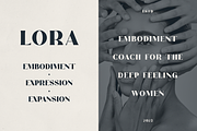 Veloura Serif Font – Elegant Type, a Serif Font by Only Fonts (Thumbnail 2 of 11)