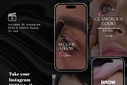 Brow Tech Instagram Video Reels, a Social Media Template by design4social (Thumbnail 7 of 9)