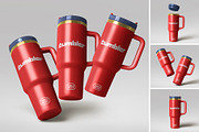 Tumbler Mockup, a Product Mockup by PixelVoyager (Thumbnail 1 of 6)