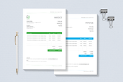 Invoice Template, a Resume Template by UnicodeID (Thumbnail 1 of 3)