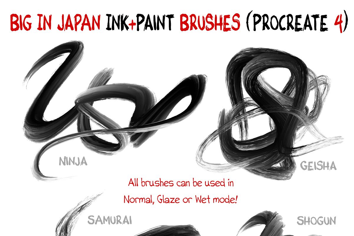 600+ Brushes Procreate BIG PACK, a Brush Add-On by Georg's Procreate Brushes (Photo 51 of 115)