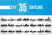 City Skyline, an Illustration by MaximGertsen (Thumbnail 1 of 4)