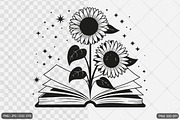 Sunflower SVG PNG Design Bundle, an Illustration by Actual Pixel (Thumbnail 14 of 30)