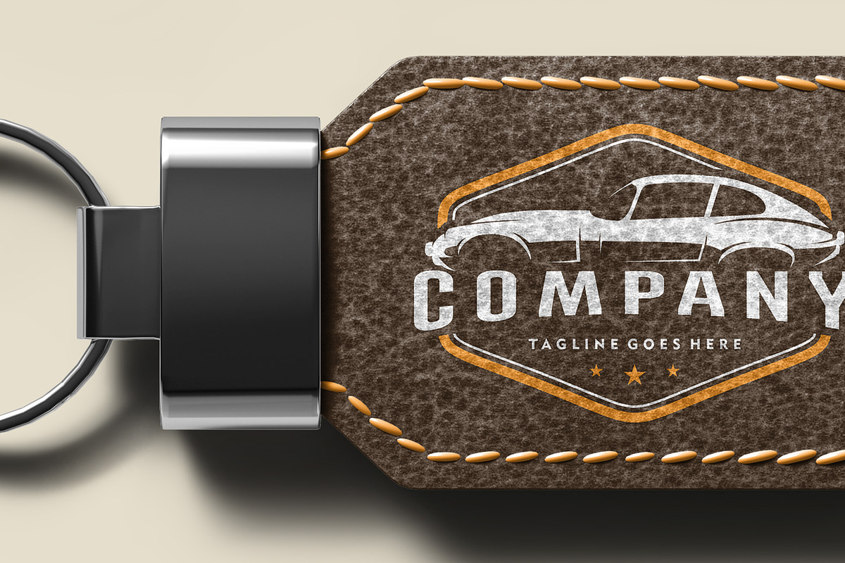 Keychain Mockup - 12 Views, a Merchandise Mockup by Illusiongraphic (Photo 25 of 26)