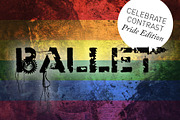 Ballet – Bold Typo for Pride Month, a Decorative Illustration by Elibee (Thumbnail 3 of 6)