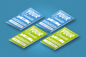 Isometric GS4 App Mockup Bundle