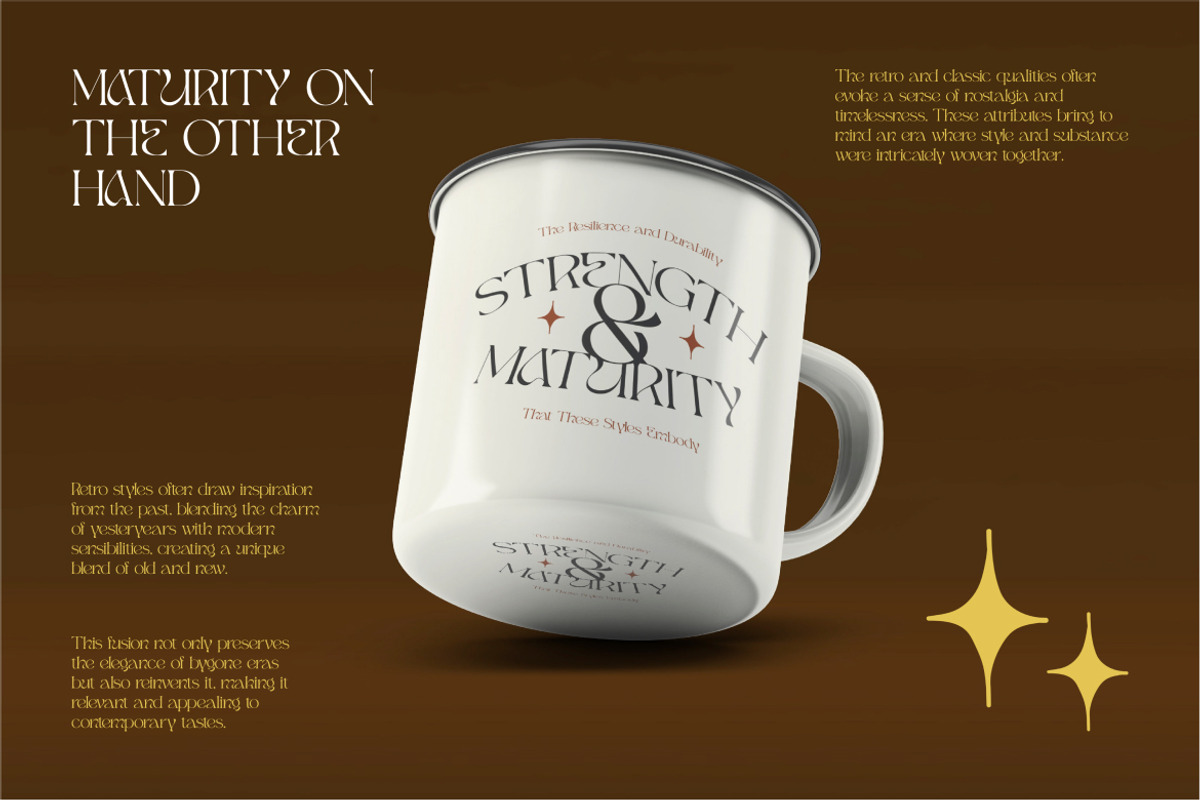 Qugen Luxury Serif Font, a Serif Font by Catalystco Studio (Photo 5 of 7)