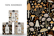 Mid Century Modern Mushrooms, an Object Illustration by Jennadesigns (Thumbnail 4 of 16)