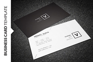 Clean Minimalist Business Card