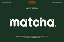 matcha rounded font