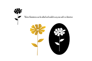 Hand Drawn Botanical Silhouettes