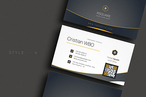 Luxury Modern Business Card - V.16