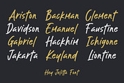 Hey Jelitta - Casual Display Font, a Handwritten Font by MJB Letters (Thumbnail 8 of 10)