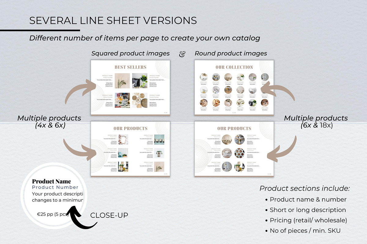 Product Catalog Canva Template, a Magazine Template by B2 Studio (Photo 3 of 12)