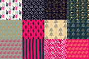 Hand Drawn Christmas Patterns III, a Pattern Graphic by Sinziana Romanescu (Thumbnail 2 of 4)