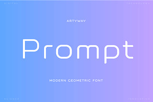 Modern Sans Serif Font