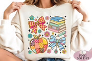 Teacher Pencil Bow Png, an Illustration by Daily.Designs (Thumbnail 2 of 5)