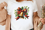 Watercolor Cozy Christmas Clipart, an Illustration by Canvas Craft (Thumbnail 5 of 7)