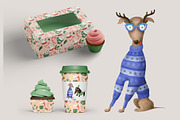 Christmas Puppies, a Seasonal Illustration by YuNa (Thumbnail 6 of 11)
