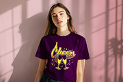 Cheers Digital T-Shirt Design, a Graphic by Vector Portal (Thumbnail 4 of 6)