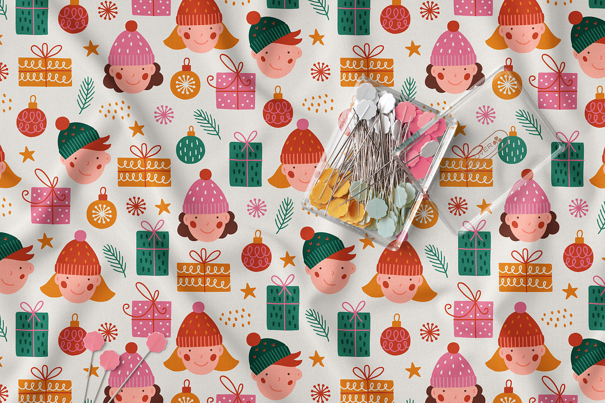 Winter Holidays Kit, a Seasonal Illustration by miumiu (Photo 14 of 15)