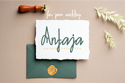 Rajuttia - Natural Handwritten Font, a Handwritten Font by idealistudio (Thumbnail 5 of 8)