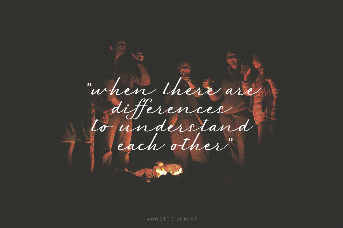 Arnette - Handwritten Script, a Script Font by Littlehand (Photo 9 of 10)